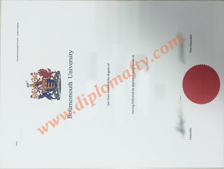 Bournemouth University diploma