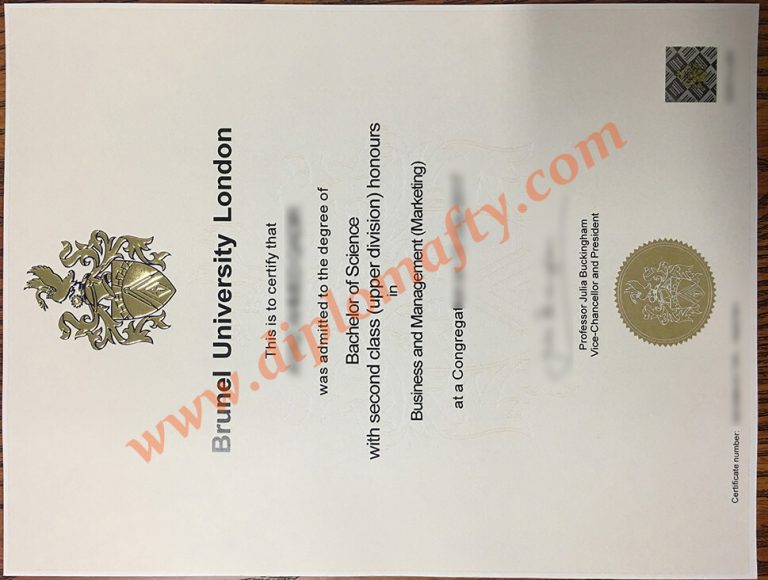 Brunel University London diploma