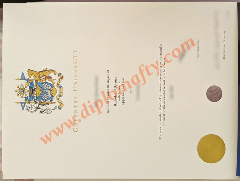 Coventry University diploma