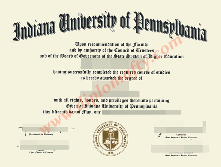 Indiana University of Pennsylvania degree