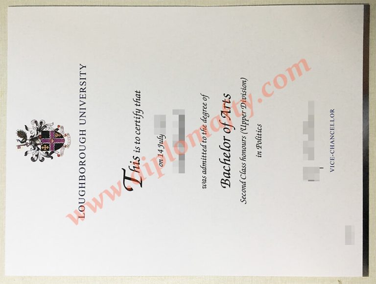 Loughborough University diploma