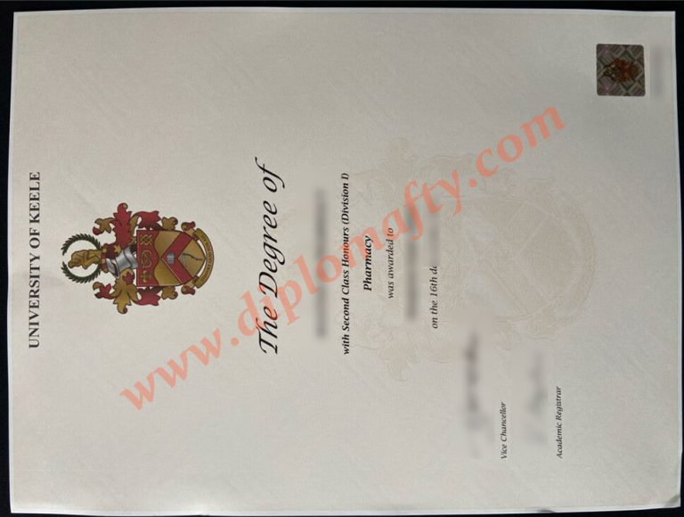 University of Keele diploma