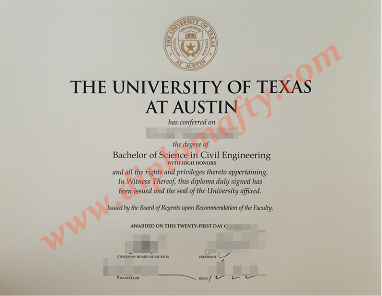 University of Texas at Austin degree