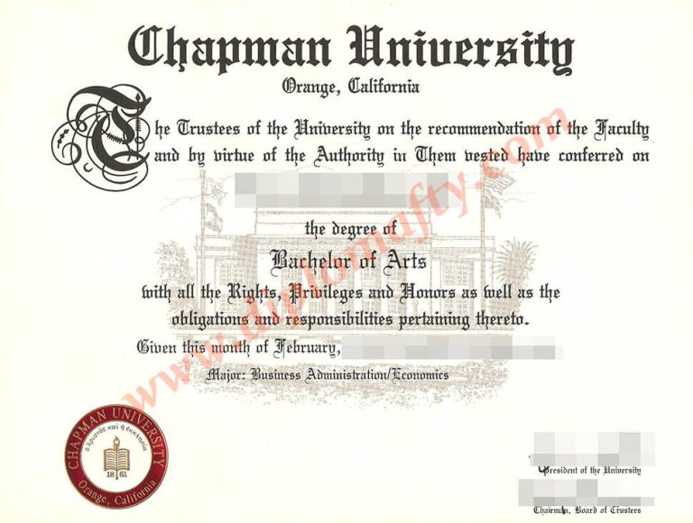 chapman university degree