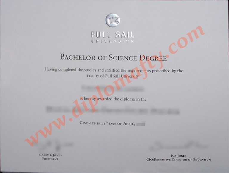 full sail university diploma