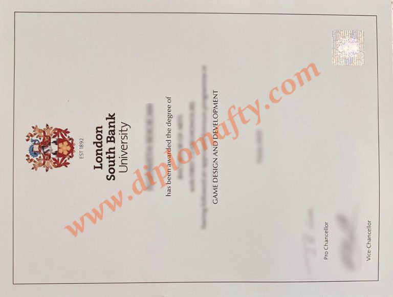 london south bank university diploma