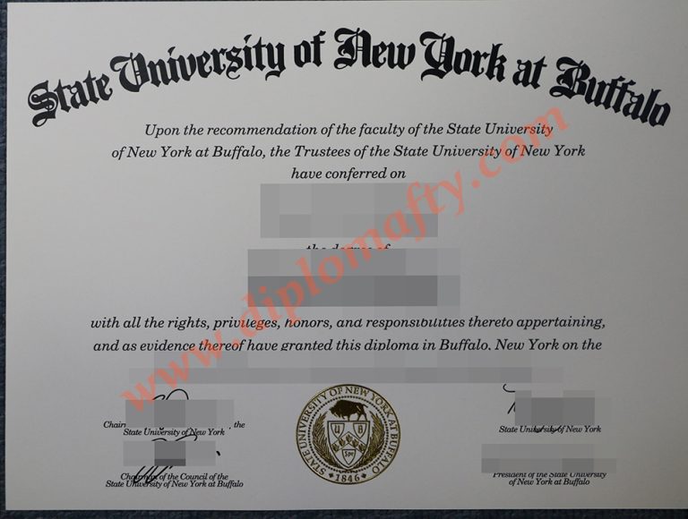 state university of new york at buffalo diploma