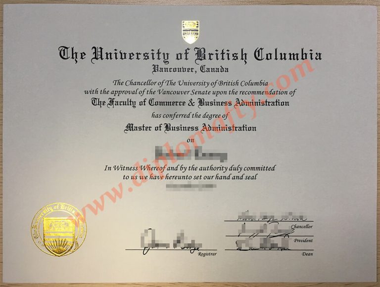 the university of british columbia degree