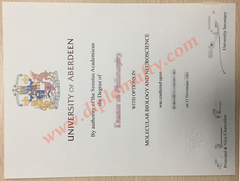 university of aberdeen diploma