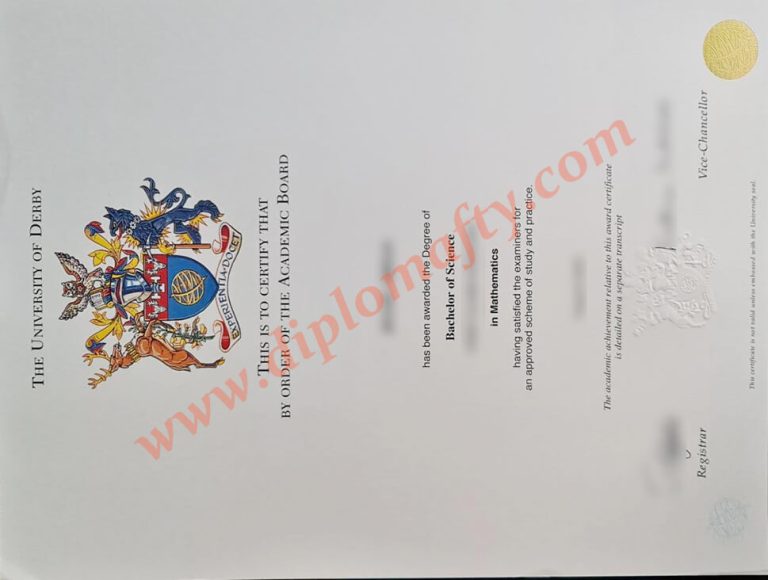 university of derby diploma