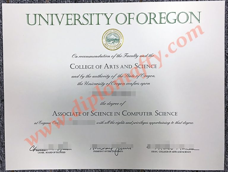 university of oregon diploma