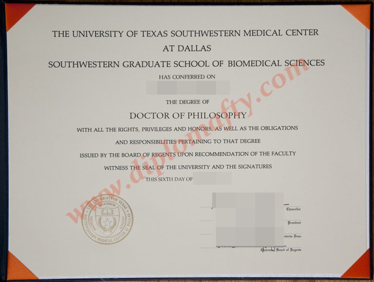 university of texas southwestern medical center at dallas diploma