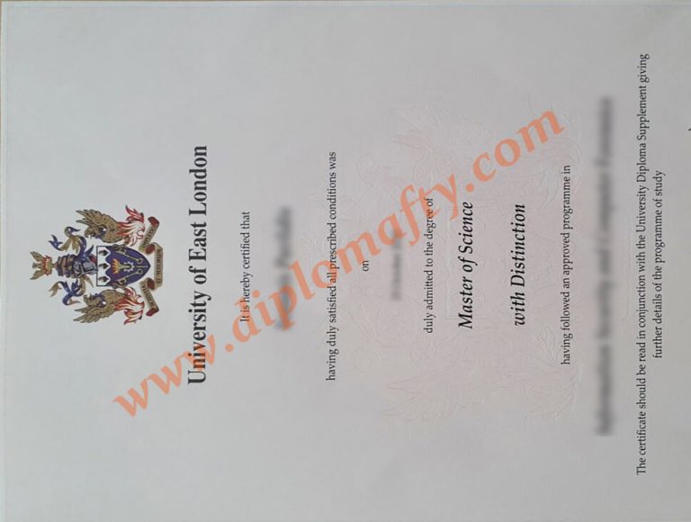 unviersity of east london diploma