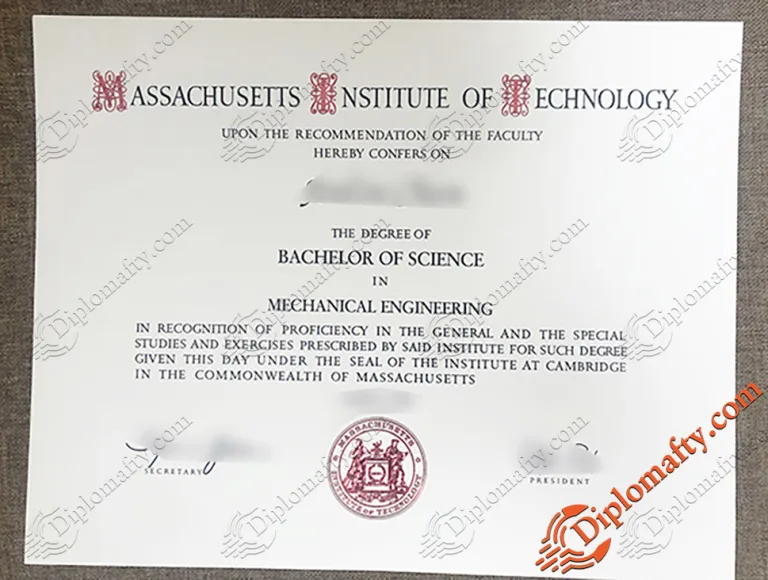 Massachusetts Institute of Technology Degree