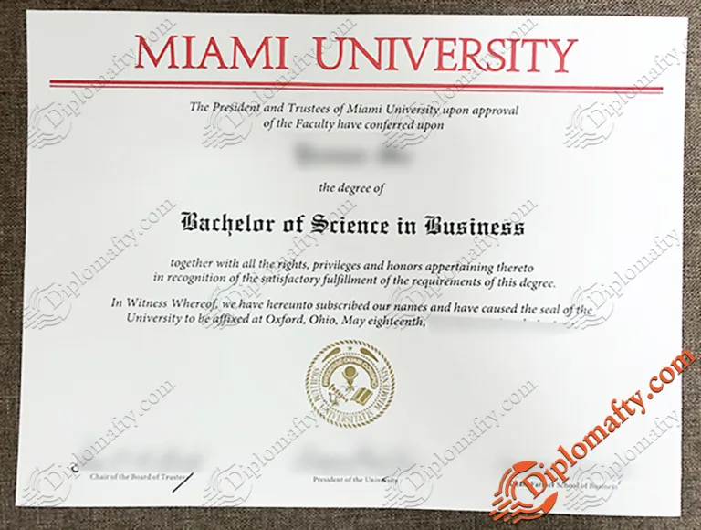 Miami University Degree