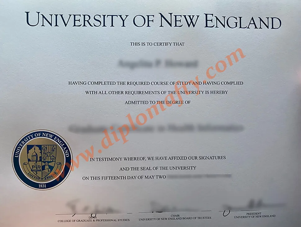 办理新英格兰大学文凭