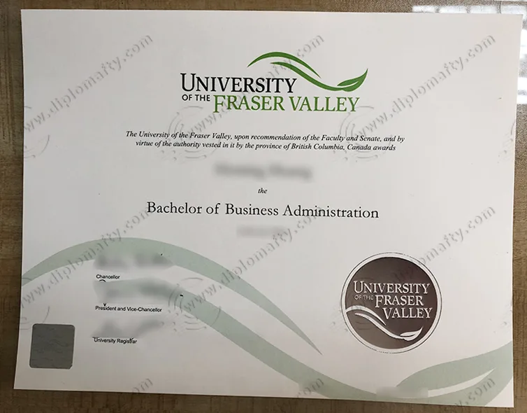 University of the Fraser Valley Diploma