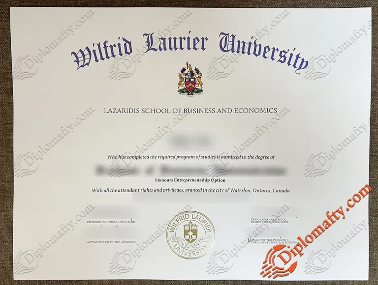 Wilfrid Laurier University Degree