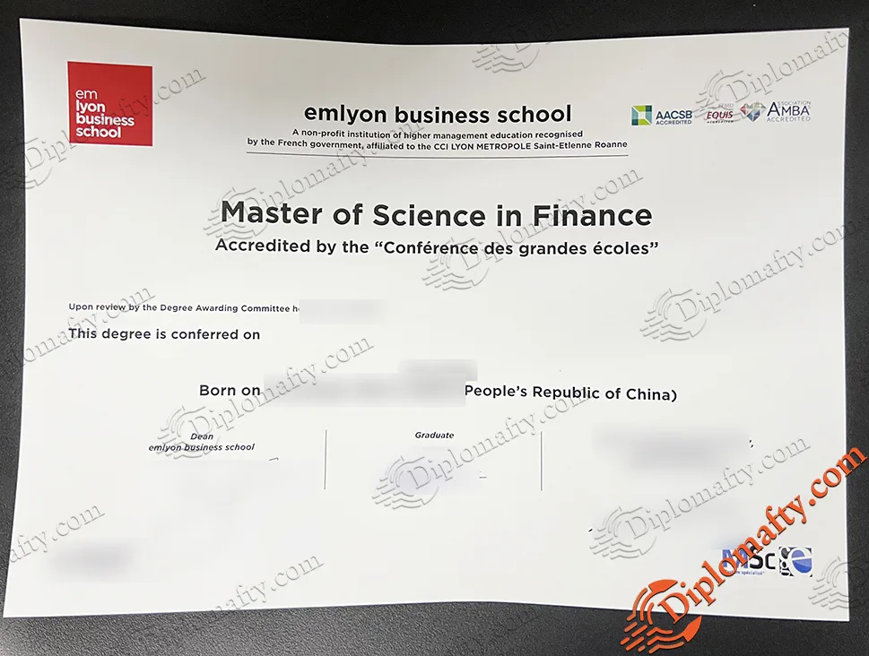 EM Lyon Business School Diploma