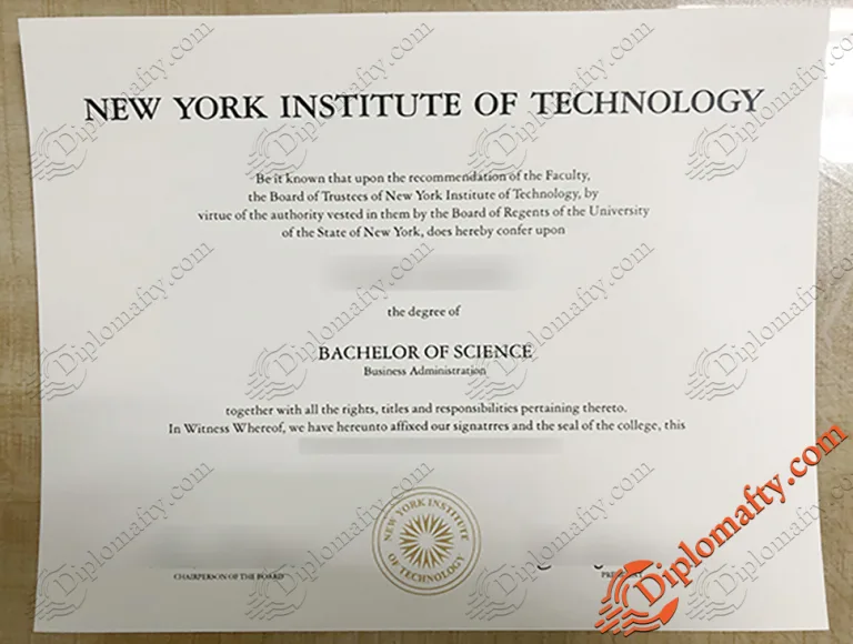 New York Institute of Technology Degree