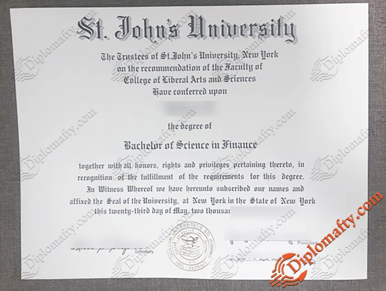 St. John's University Degree