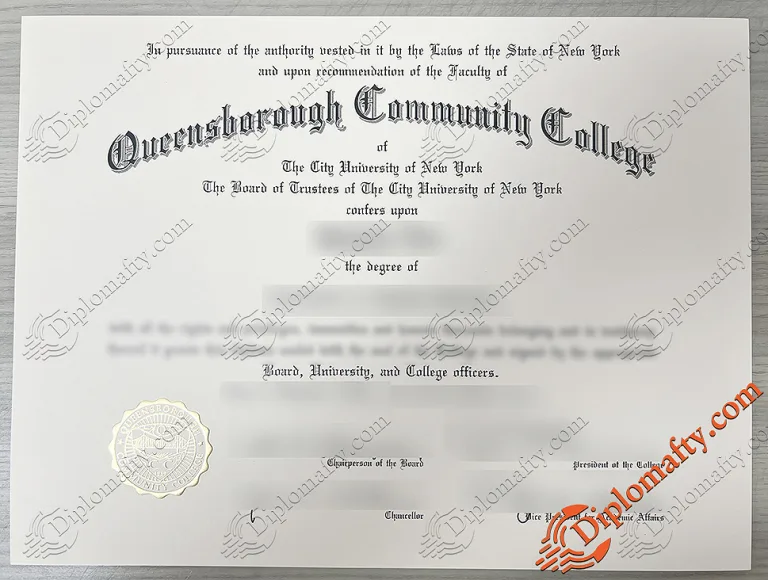 QCC FAKE DIPLOMA