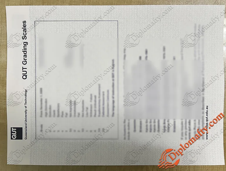 QUT高仿成绩单