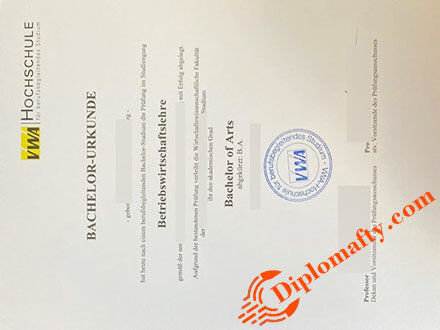 VWA Hochschule Fake Diploma