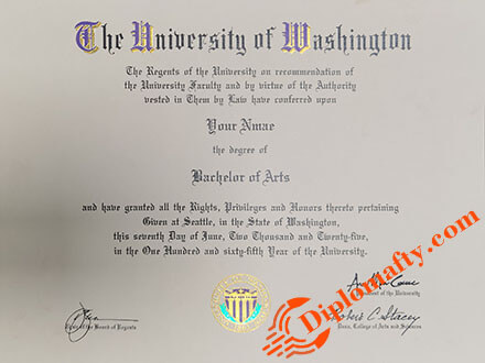 Washington Academic Diploma